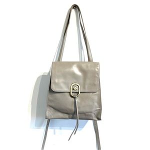 HOBO Appeal Convertible bag driftwood grey leather backpack shoulder bag